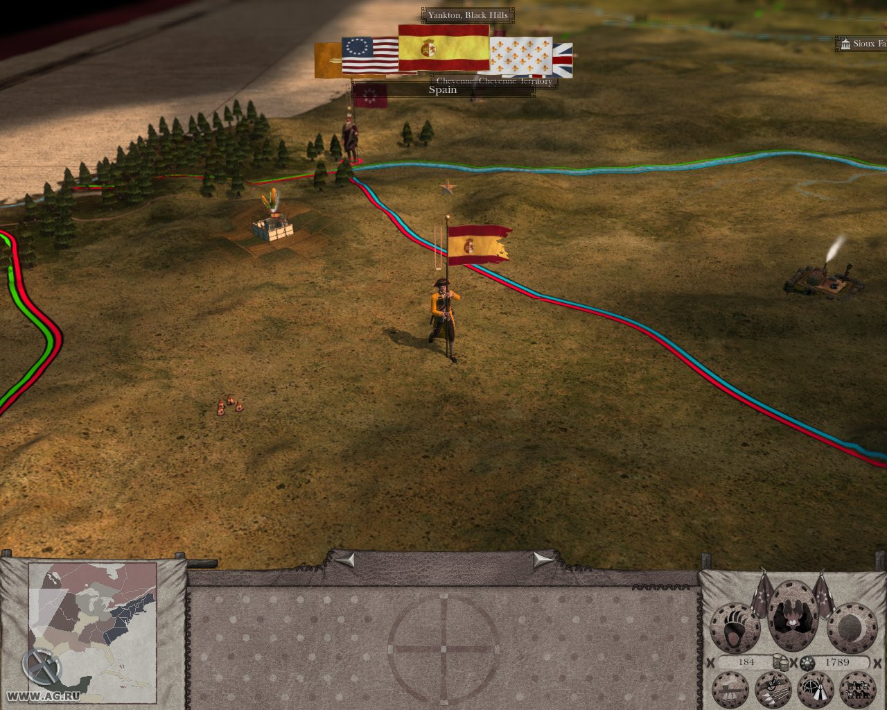 Empire: Total War - The Warpath Campaign - кадр 6