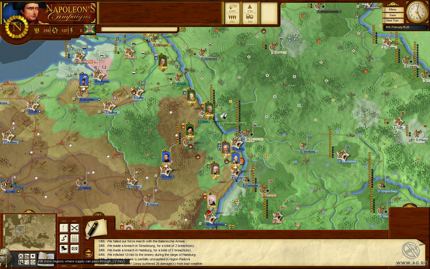 Napoleon's Campaigns - кадр 5