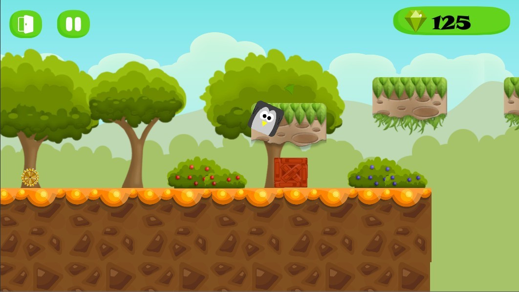 BoxLand Adventure - adventure 2d game 2017 (itch) - кадр 2