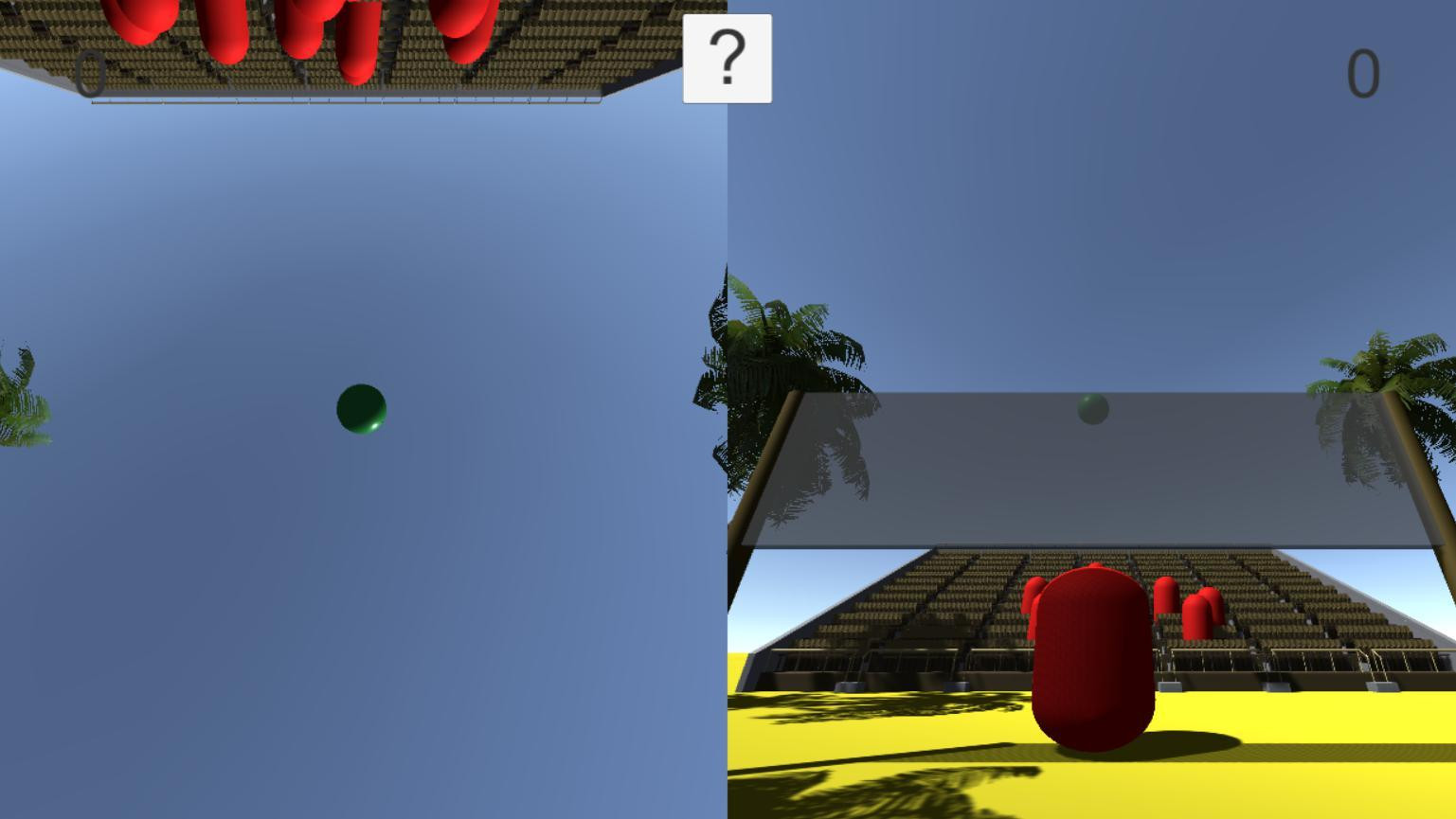 First Person Blobby Volley (itch) - кадр 3