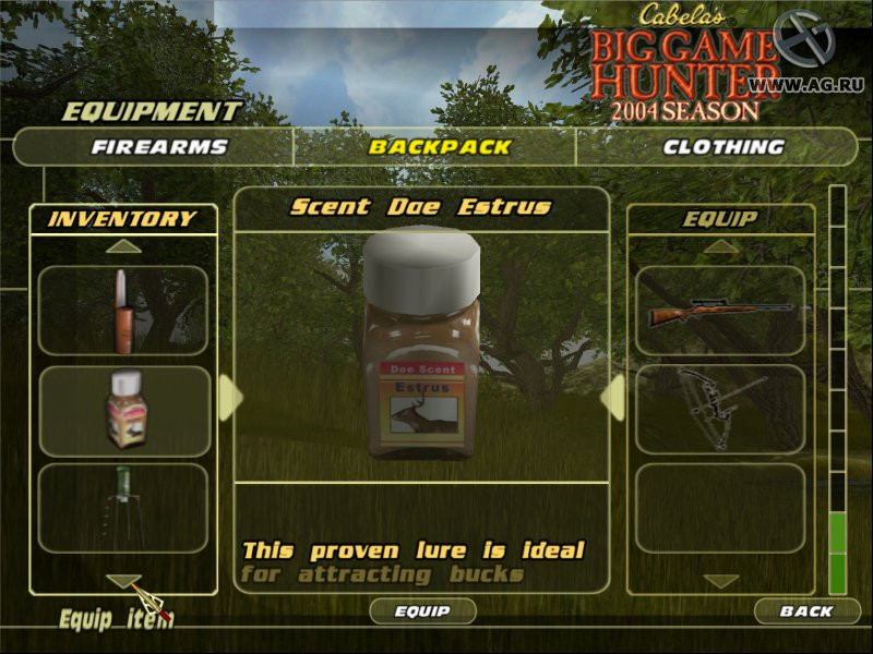 Cabela's Big Game Hunter 2004 Season - кадр 2