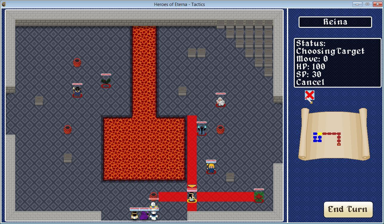 Heroes of Eterna - Tactics (itch) - кадр 3