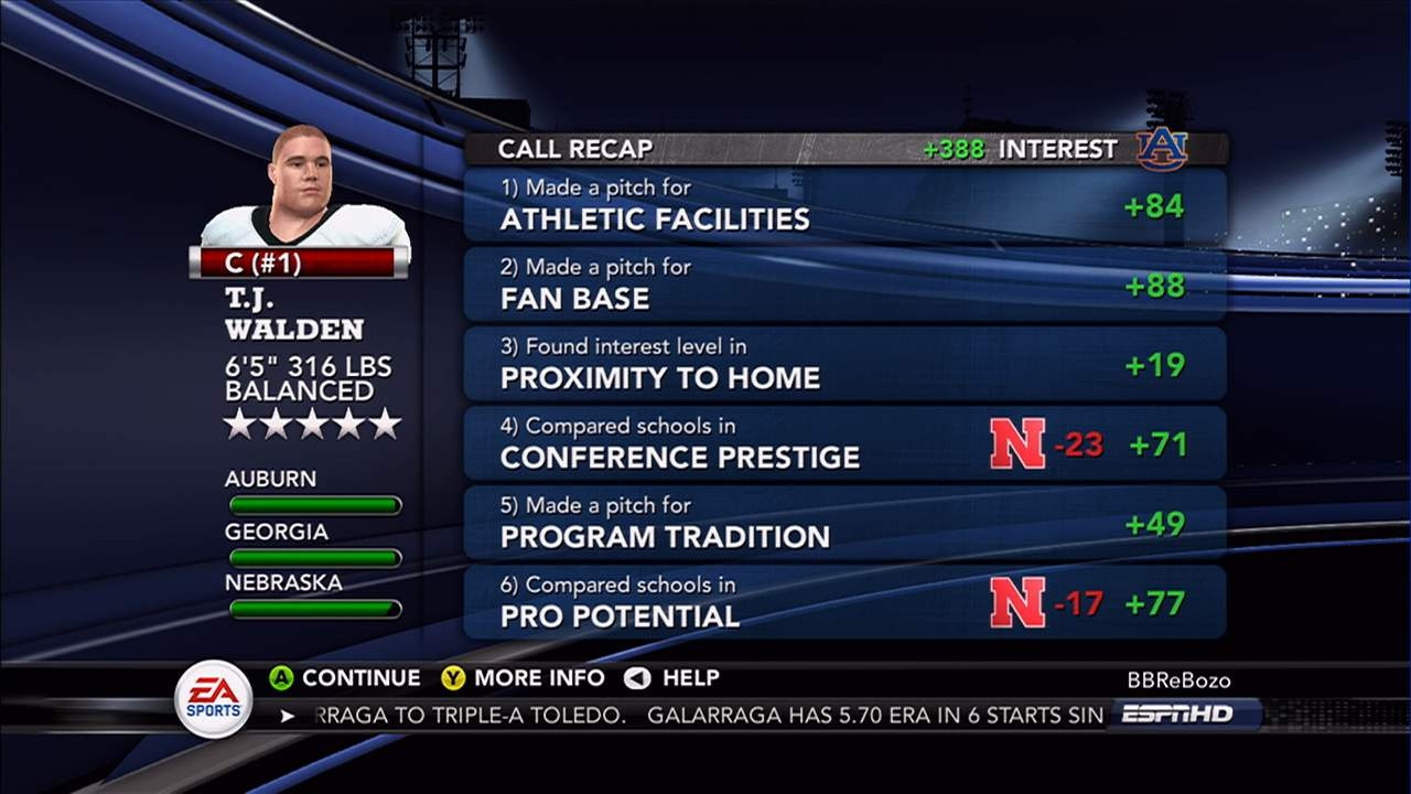 NCAA Football 11 - кадр 15