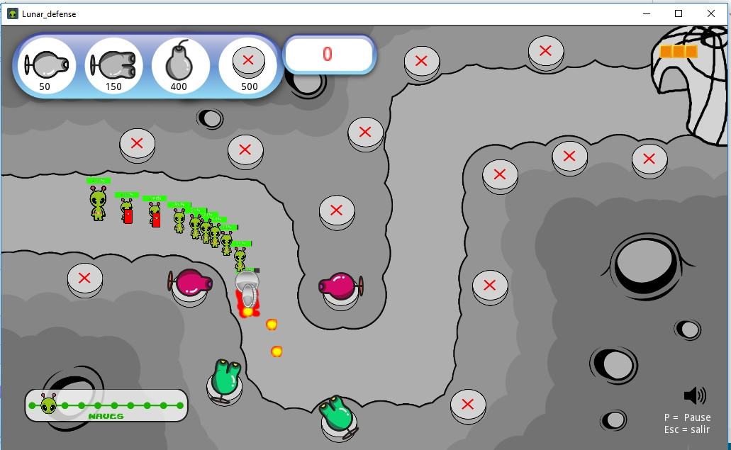 Lunar Defense (itch) - кадр 1