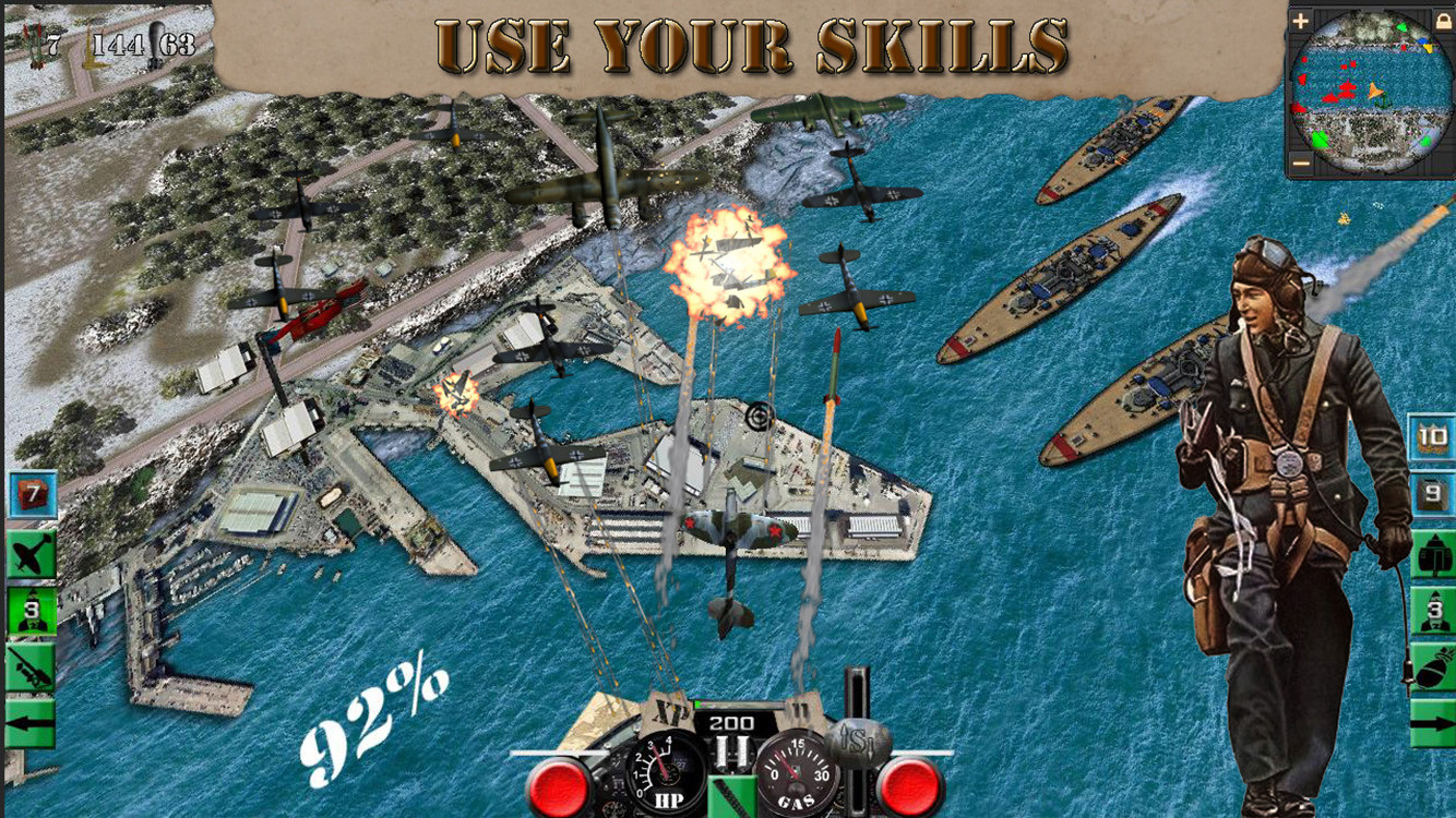 War Birds: WW2 Air strike 1942 - кадр 1