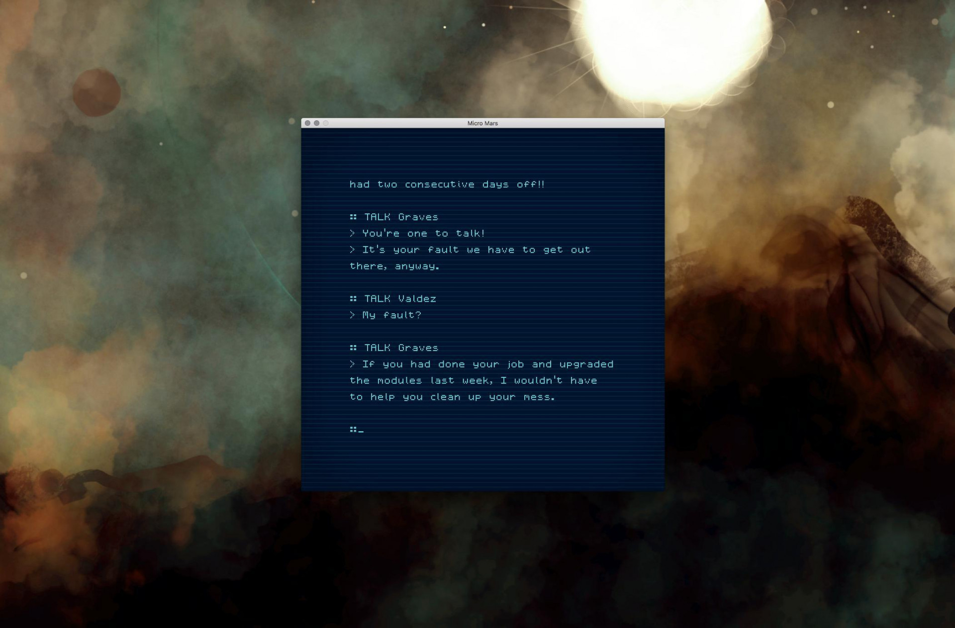 Micro Mars (itch) - кадр 1