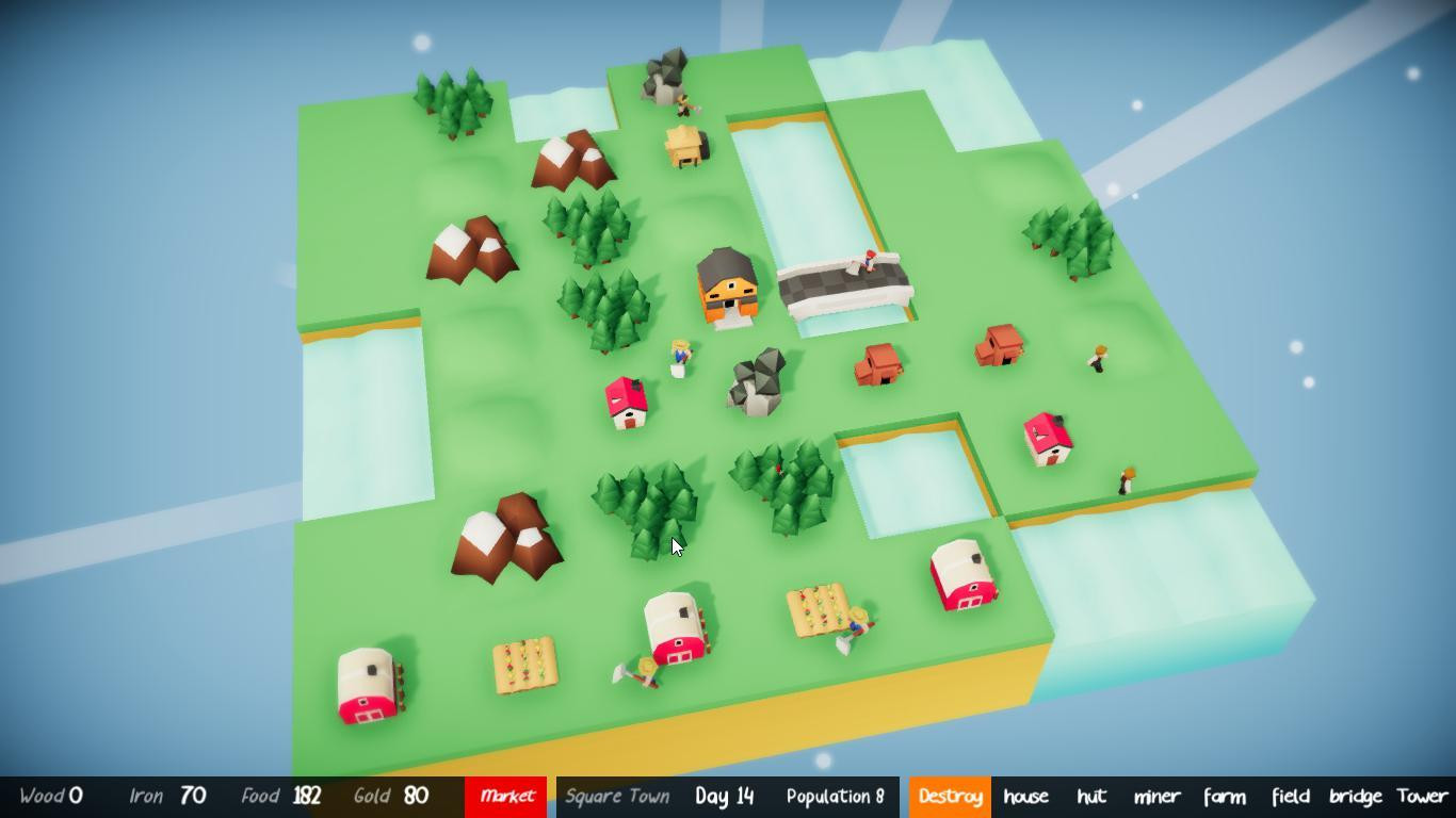 SquareTown (itch) - кадр 1