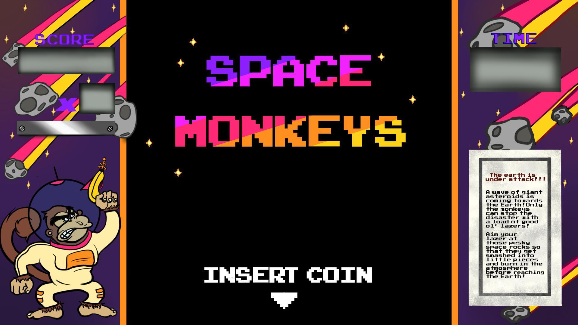 Space Monkeys - Defenders of Earth (itch) - кадр 1