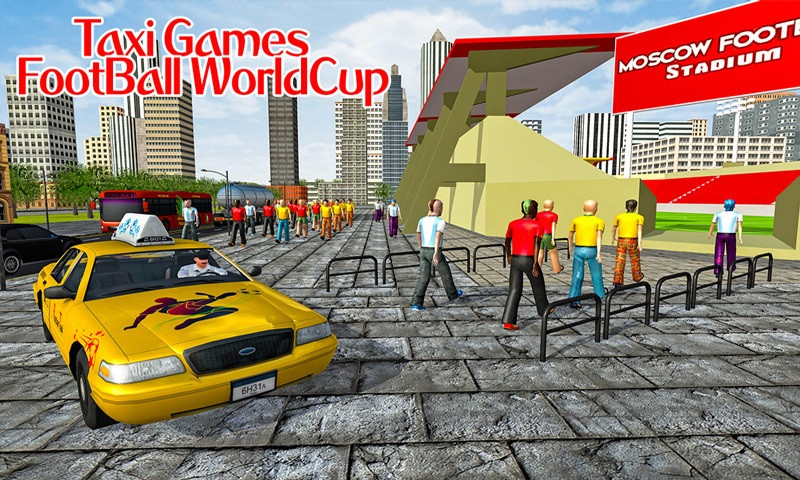 Taxi Service: Football World Cup 2018 (itch) - кадр 3