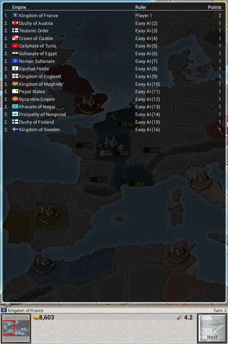 Age of Conquest: Europe - кадр 1