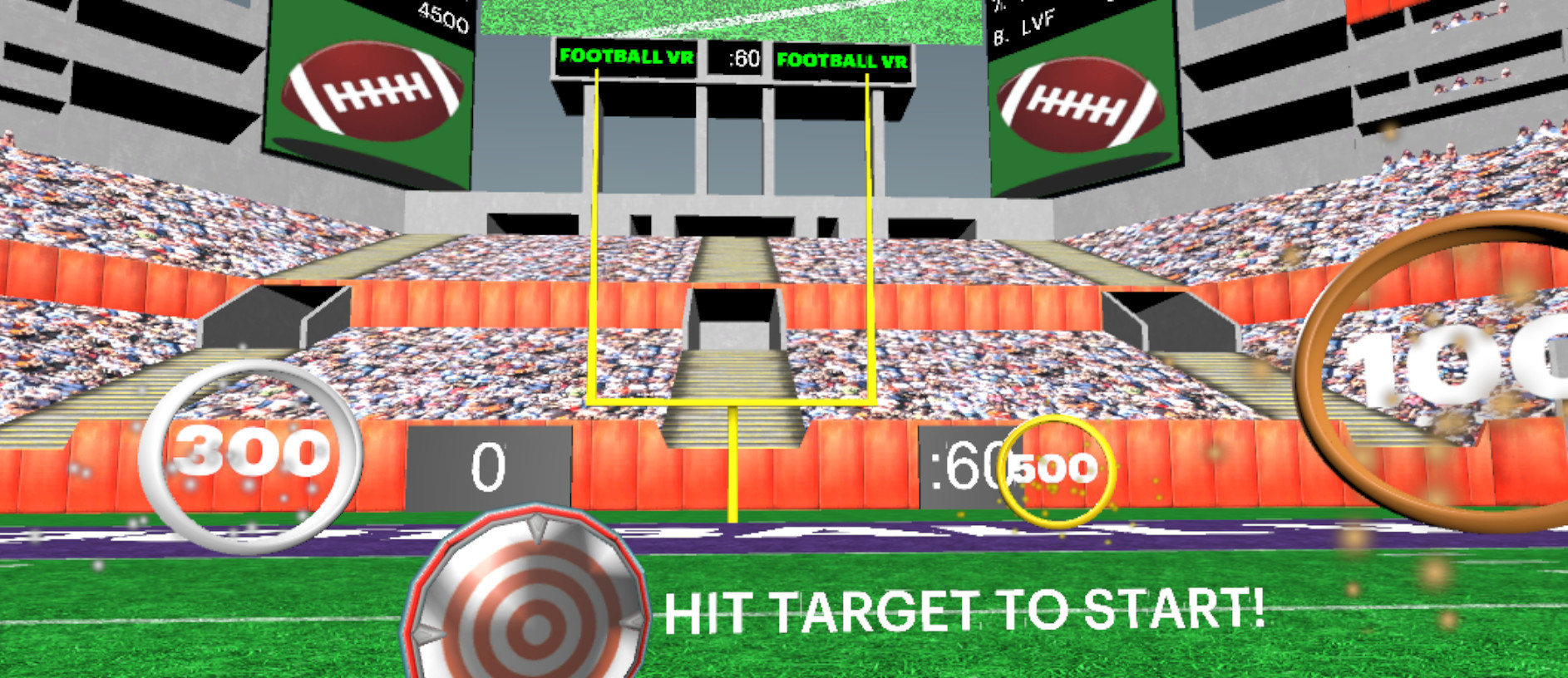 Football VR - кадр 1