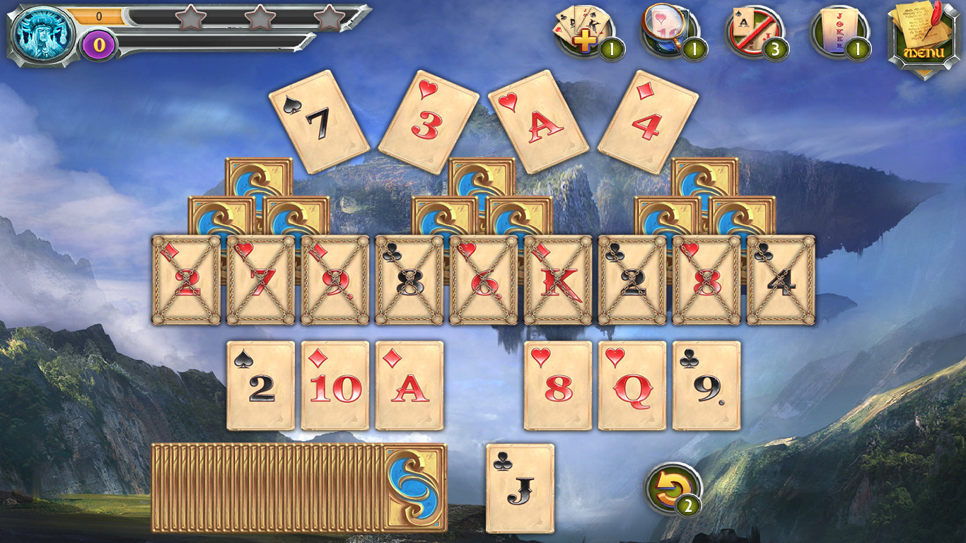 Mystic Journey: Tri Peaks Solitaire - кадр 4