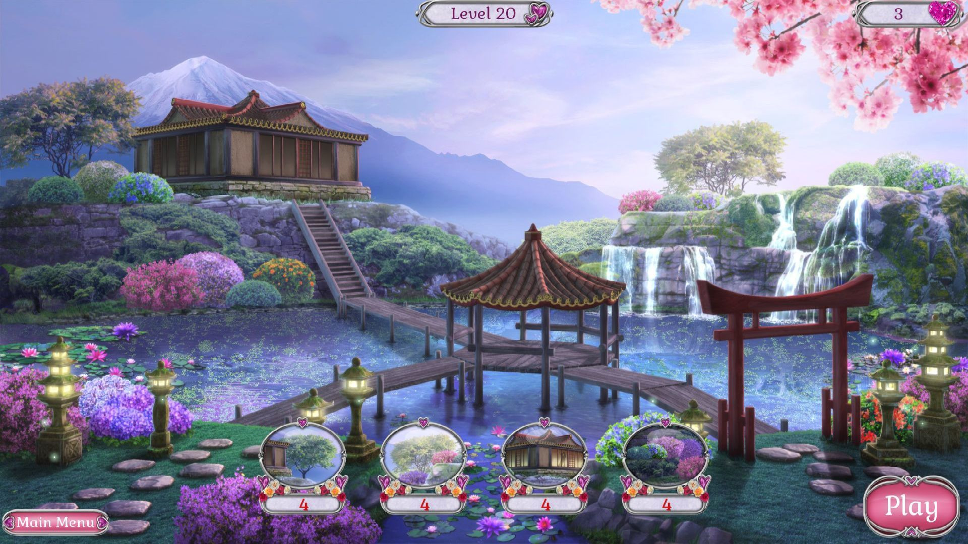 Jewel Match Solitaire L'Amour - кадр 2