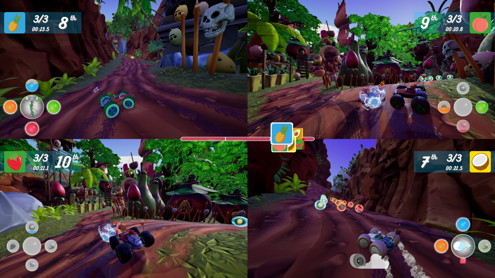 All-Star Fruit Racing - кадр 2