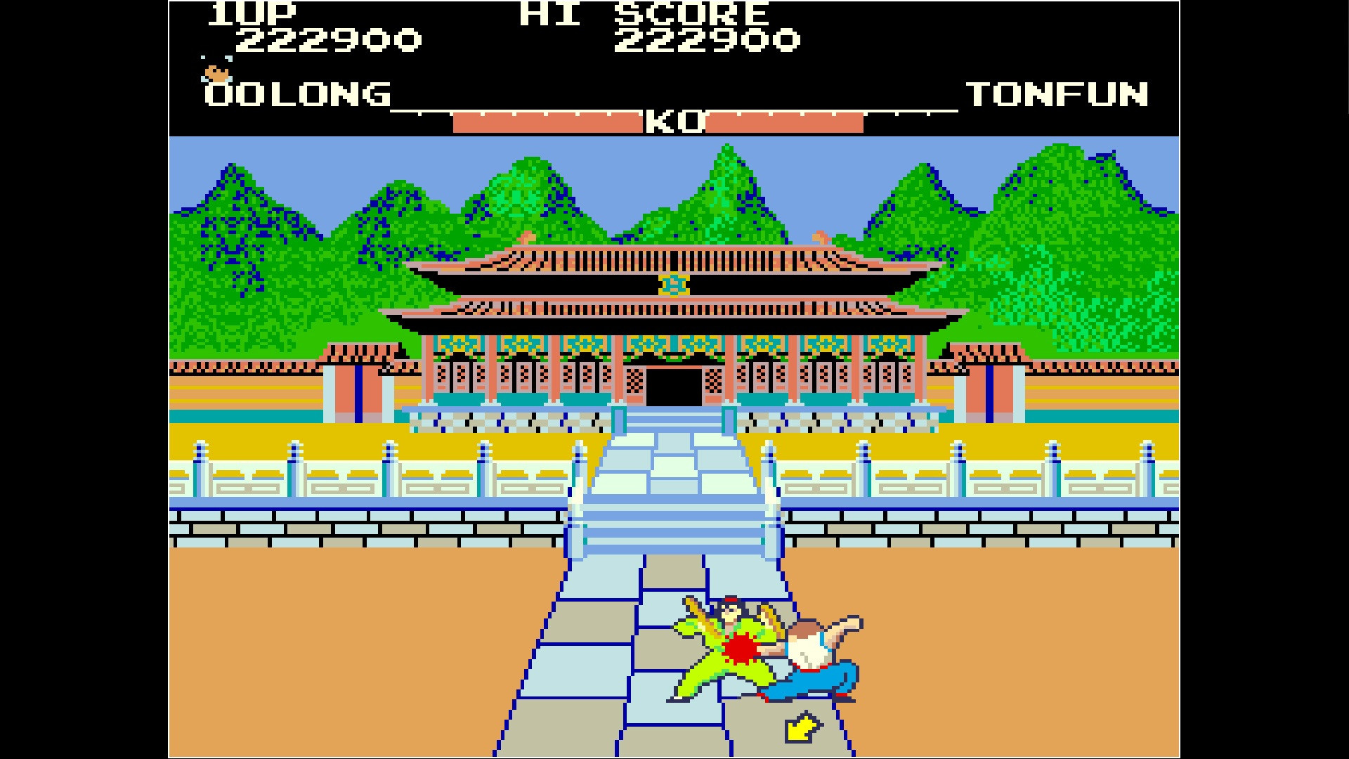 Arcade Archives Yie Ar KUNG-FU - кадр 2