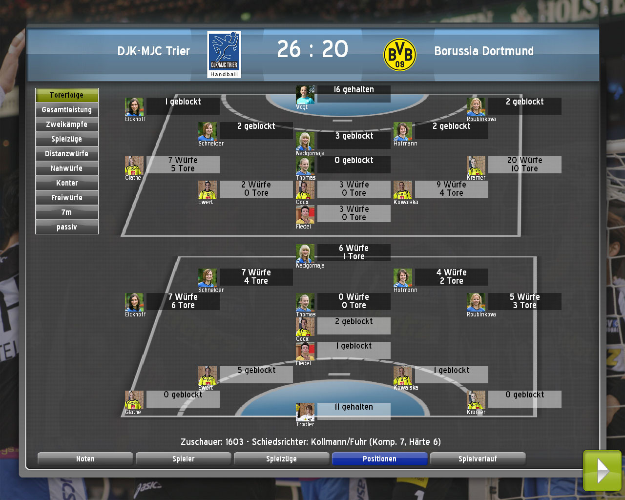 Handball Manager 2010 - кадр 8