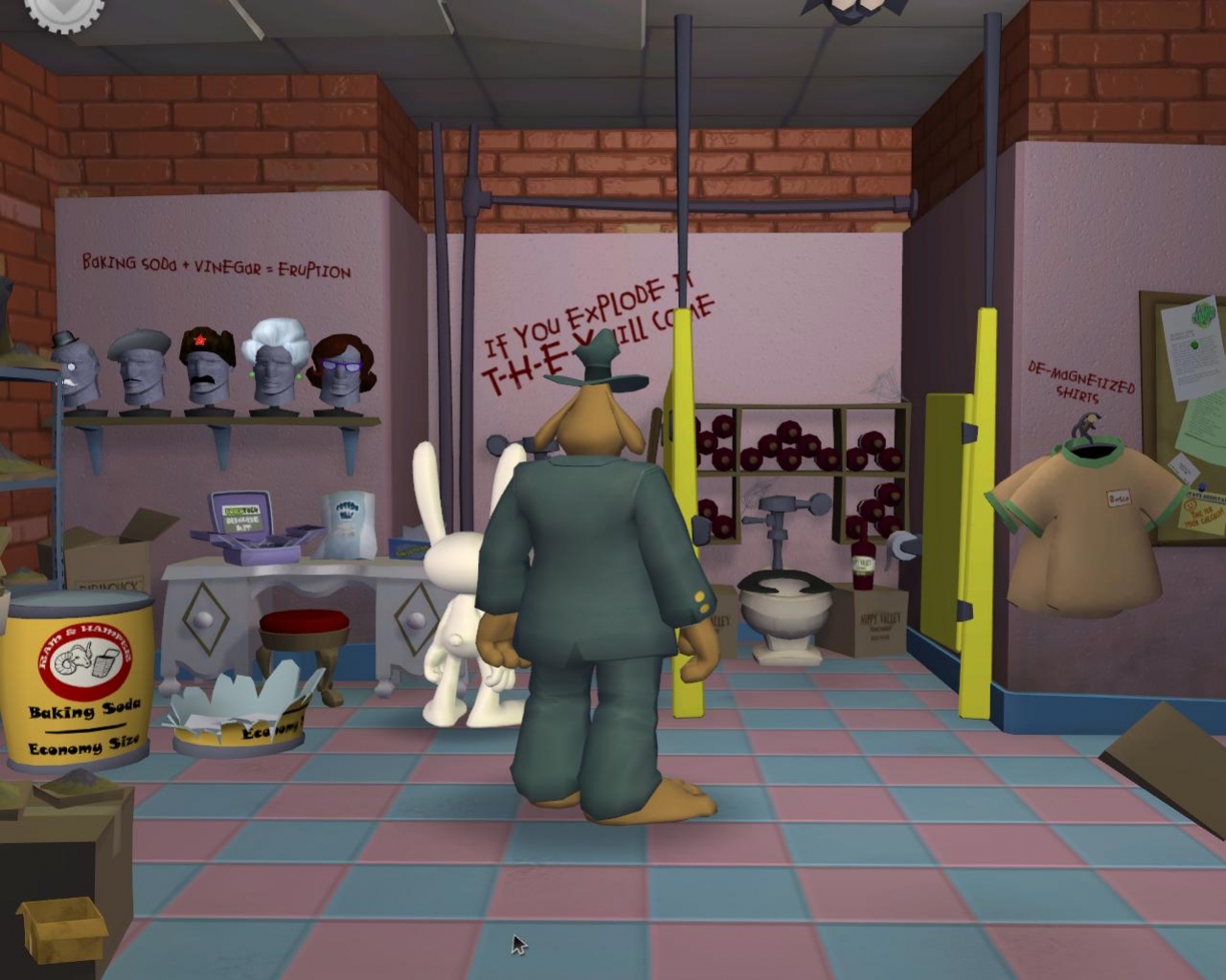 Sam & Max: Season 2 - Episode 4 - Chariots of the Dogs - кадр 3