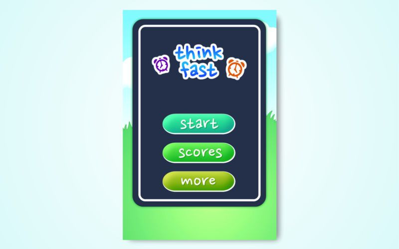 Think Fast - Time Based Memory Game - кадр 1