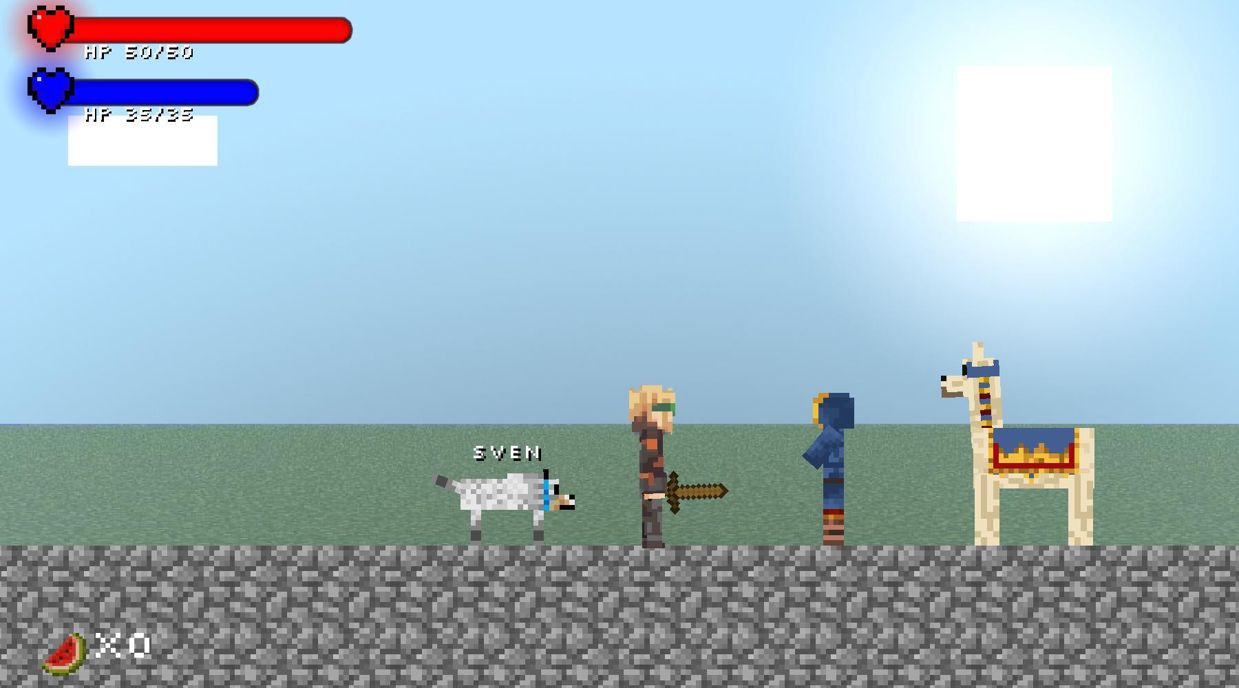 The Legend of Water Sheep (itch) - кадр 2
