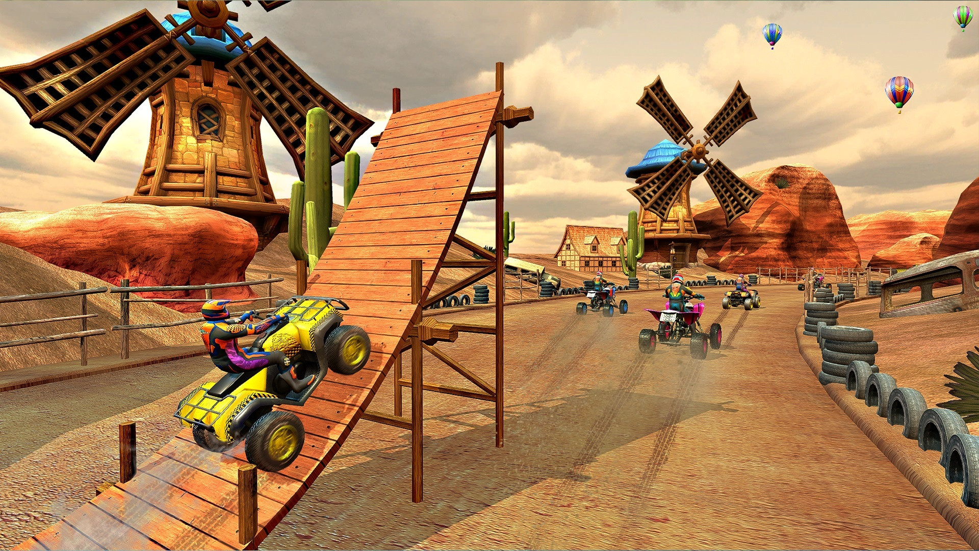Subway Run: Quad Bike Racing FREE (itch) - кадр 1