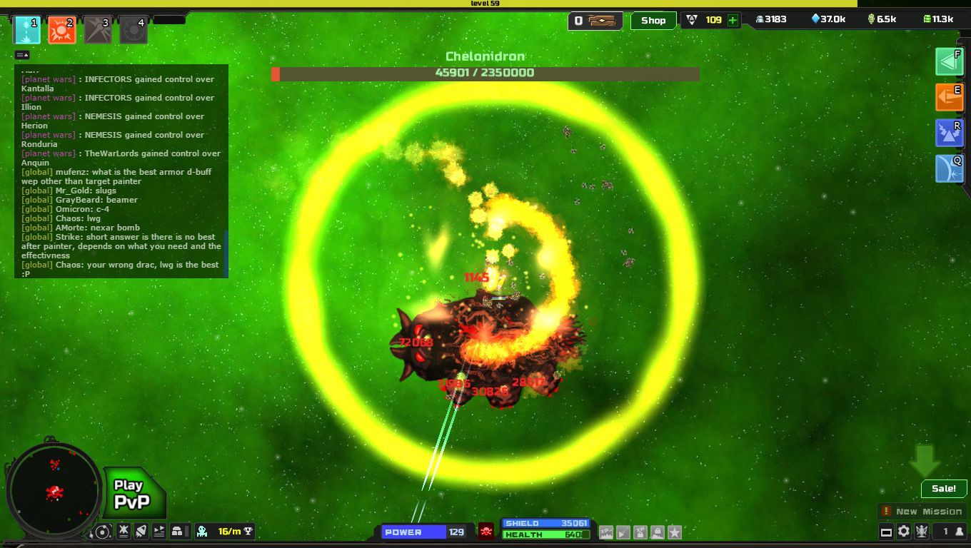 Astroflux (itch) - кадр 2