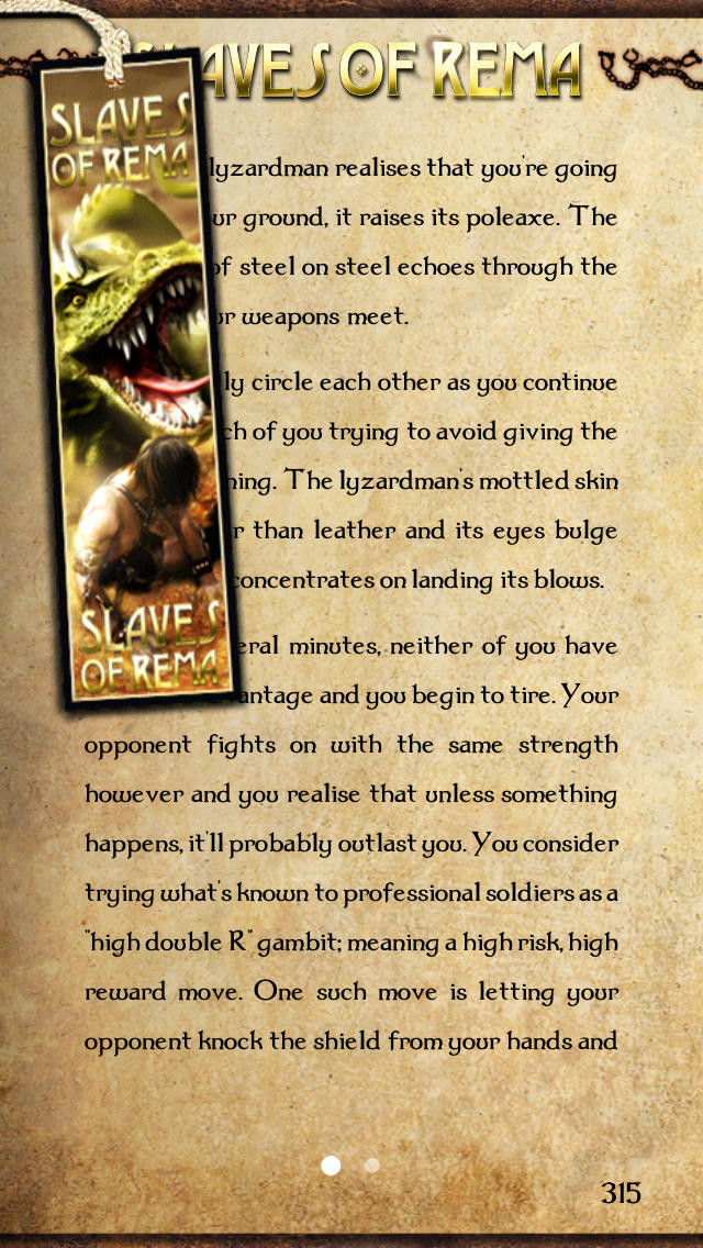 Gamebook Adventures 3: Slaves of Rema - кадр 3