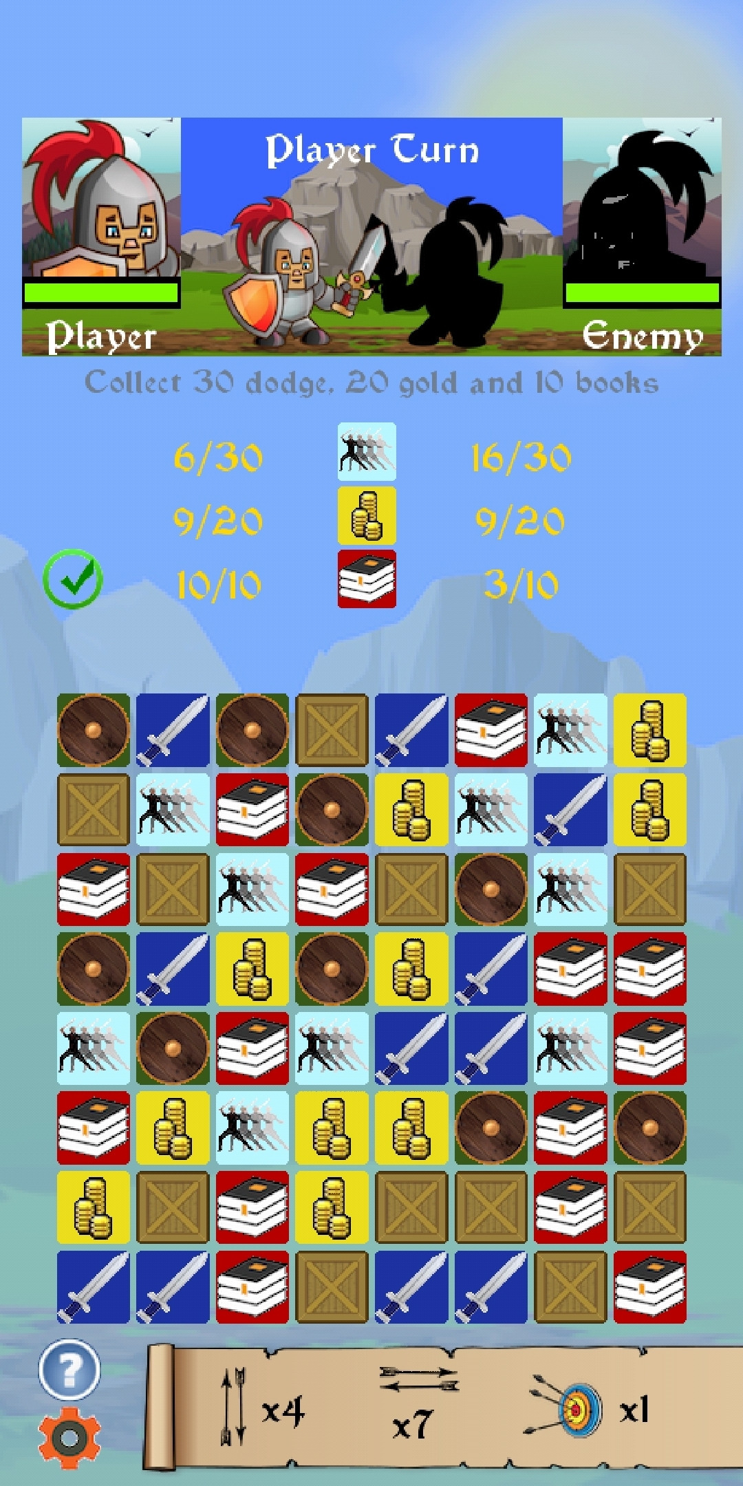 Puzzled Knight (Browser Version) (itch) - кадр 1