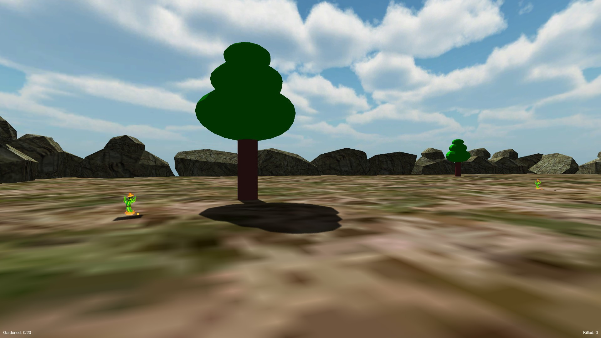 3D Cactus Garden 3D (itch) - кадр 3