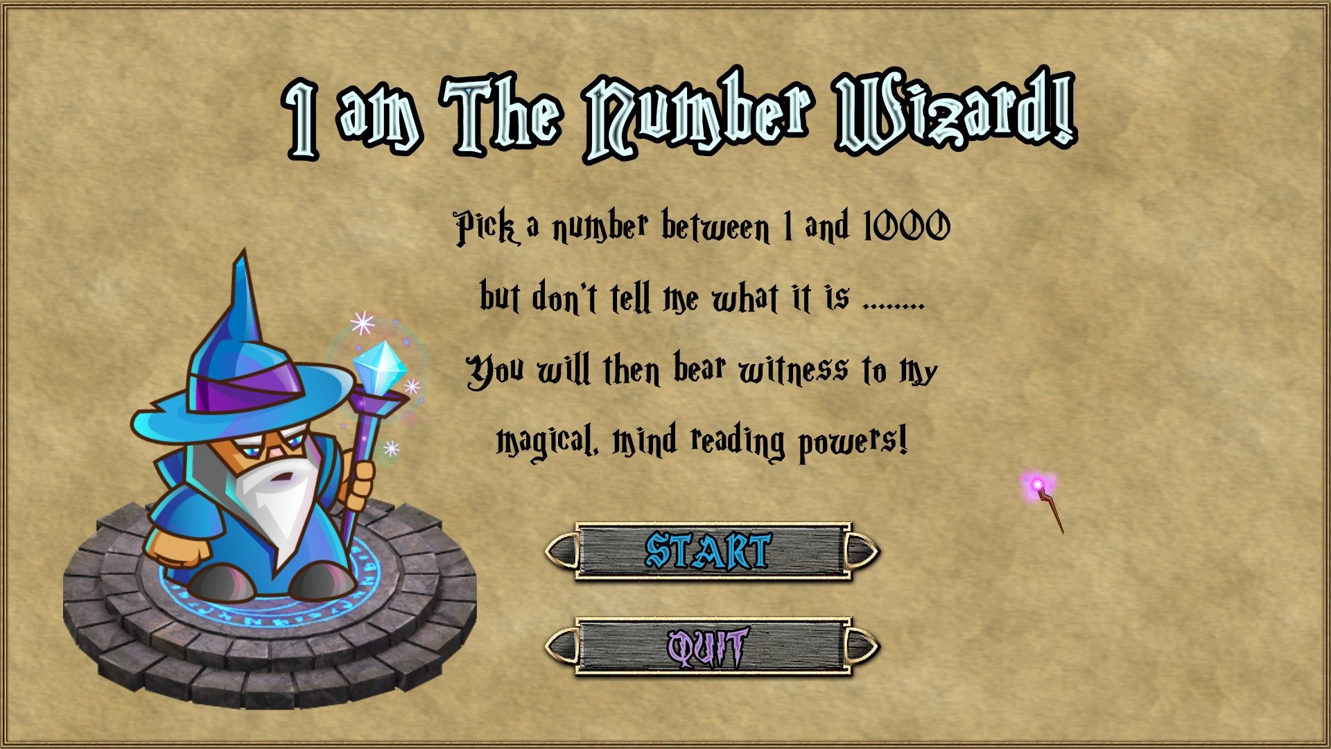 Number Wizard (magic school edition) (itch) - кадр 2