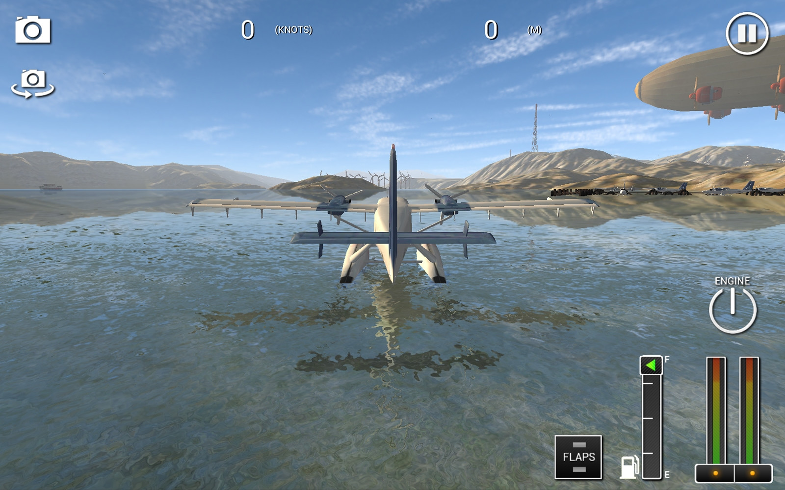 Sea Plane 3D Flight Sim (itch) - кадр 2