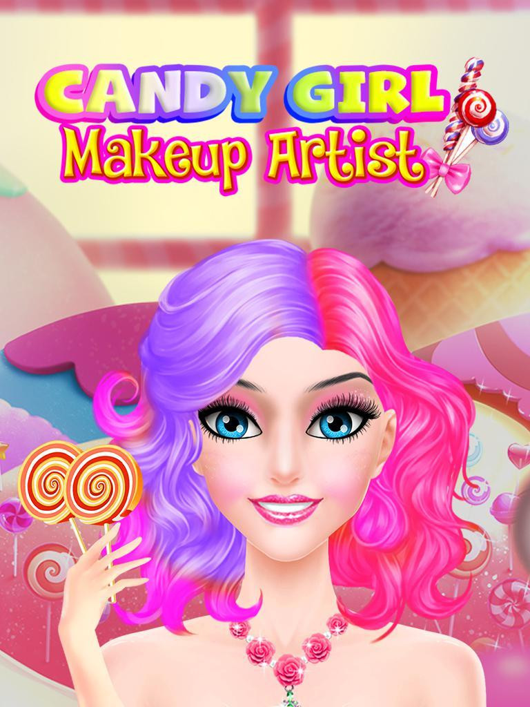 Candy Girl Makeup Artist- Candy Makeover (itch) - кадр 1