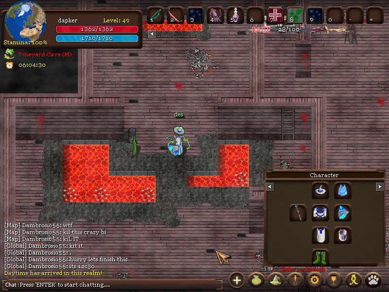 Orake 2D MMORPG - кадр 2