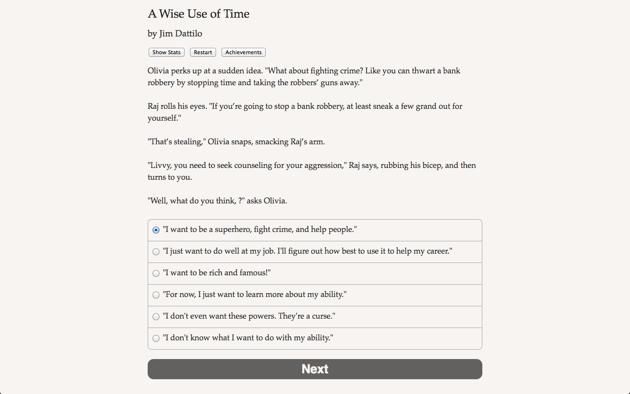 A Wise Use of Time - кадр 2