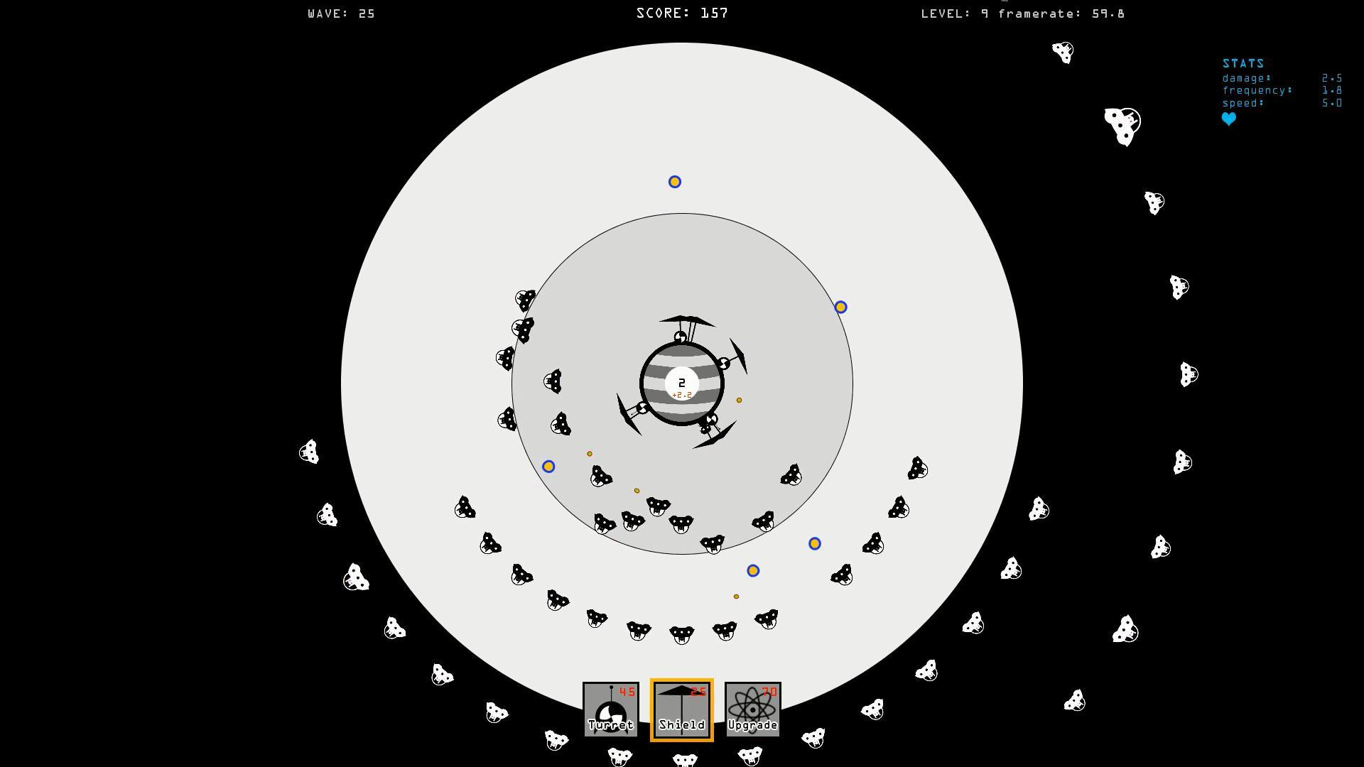 Lone Planet Invaders (itch) - кадр 2