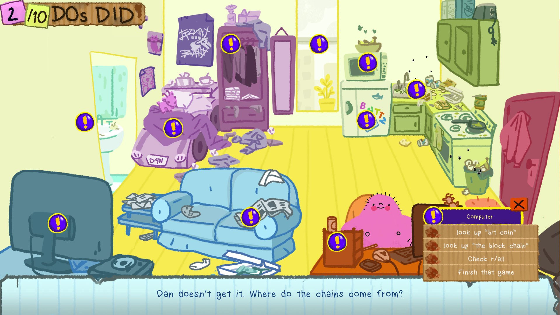 Dan is Pretty Bad at Stuff (itch) - кадр 1