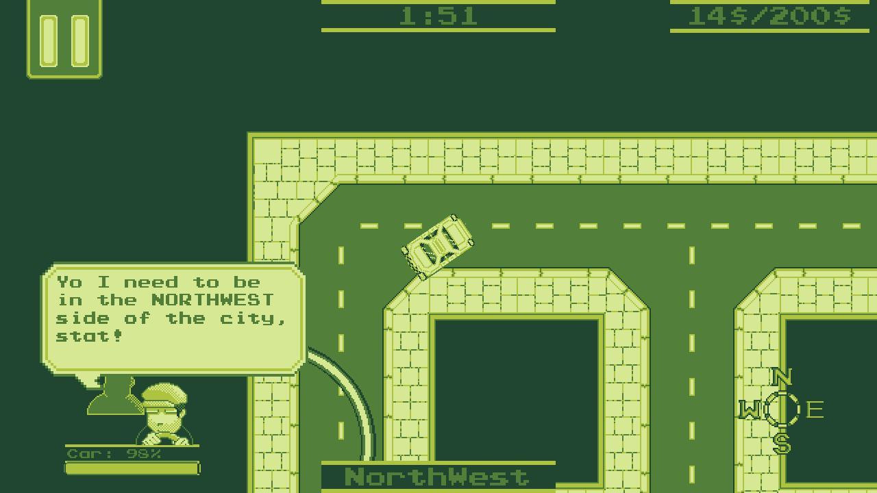 4-Color Taxi (itch) - кадр 5