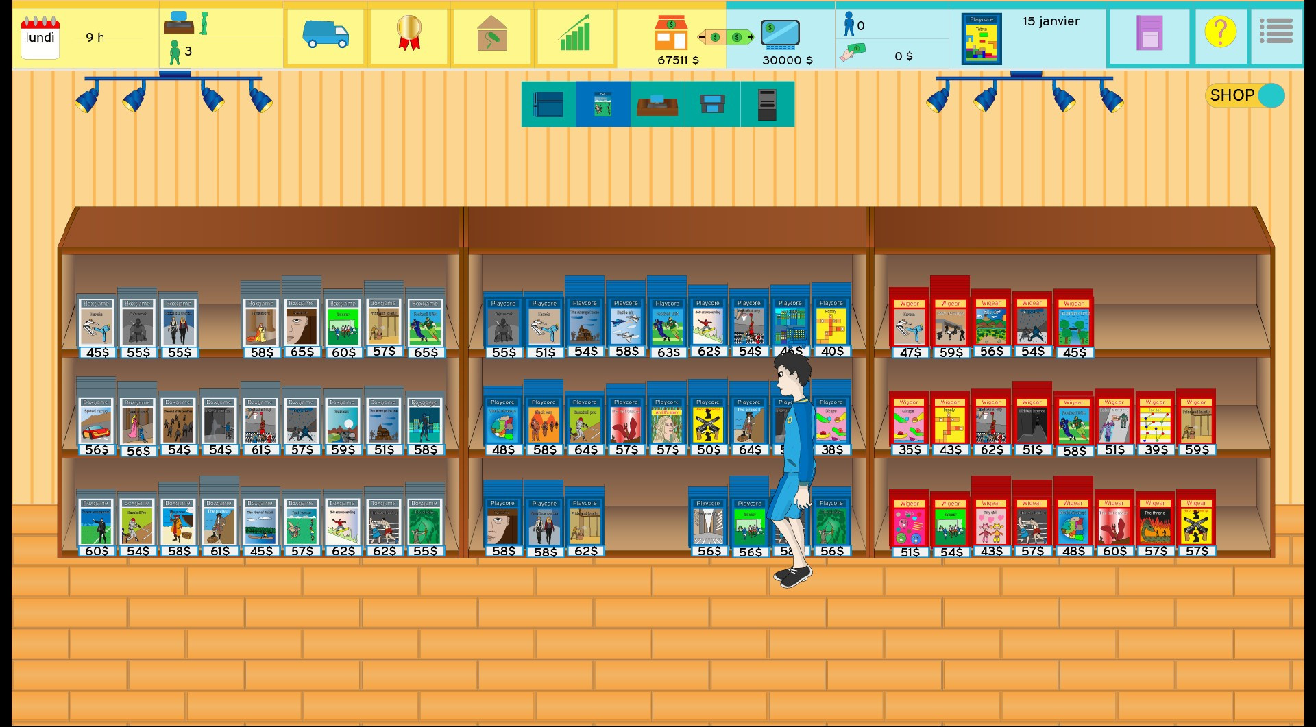 Shop Manager: Video Game Tycoon - кадр 1