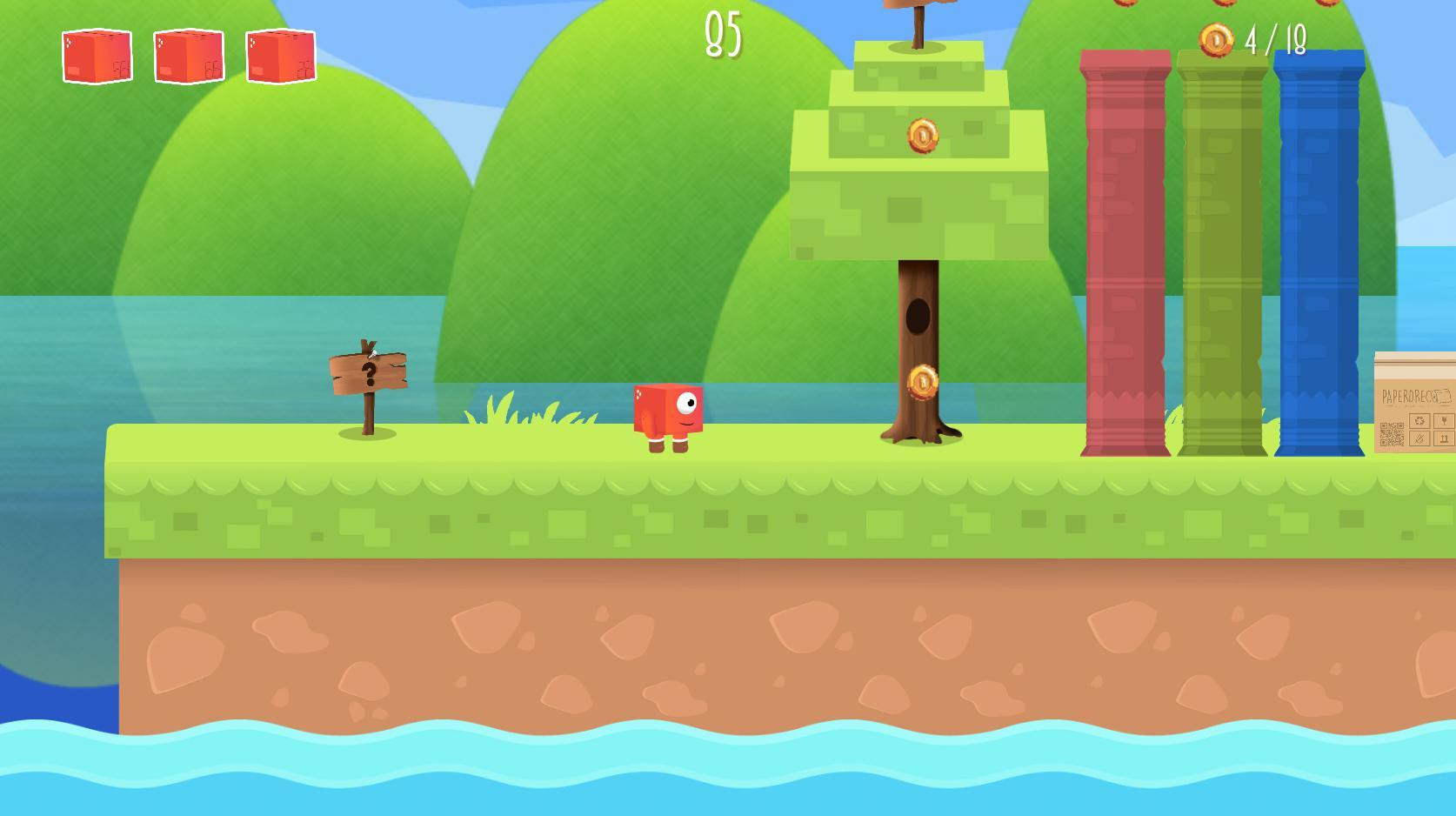 Squareboy and the Magic RGB World (itch) - кадр 1