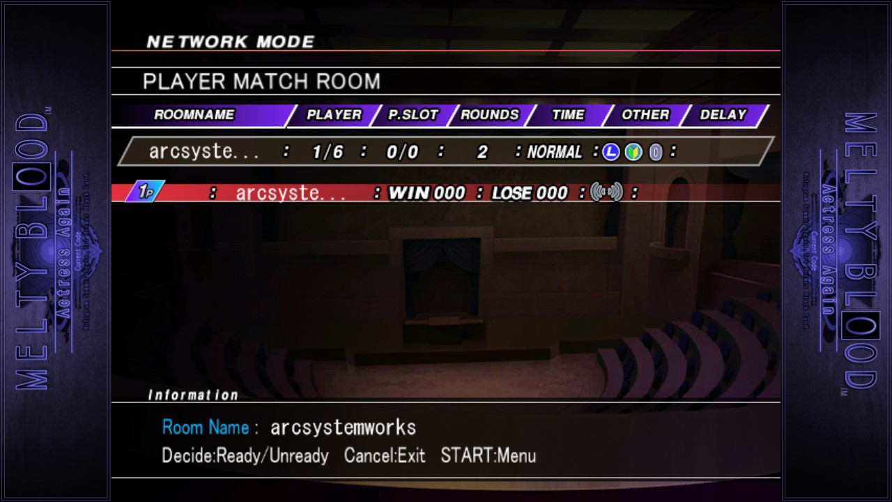 Melty Blood Actress Again Current Code - кадр 4