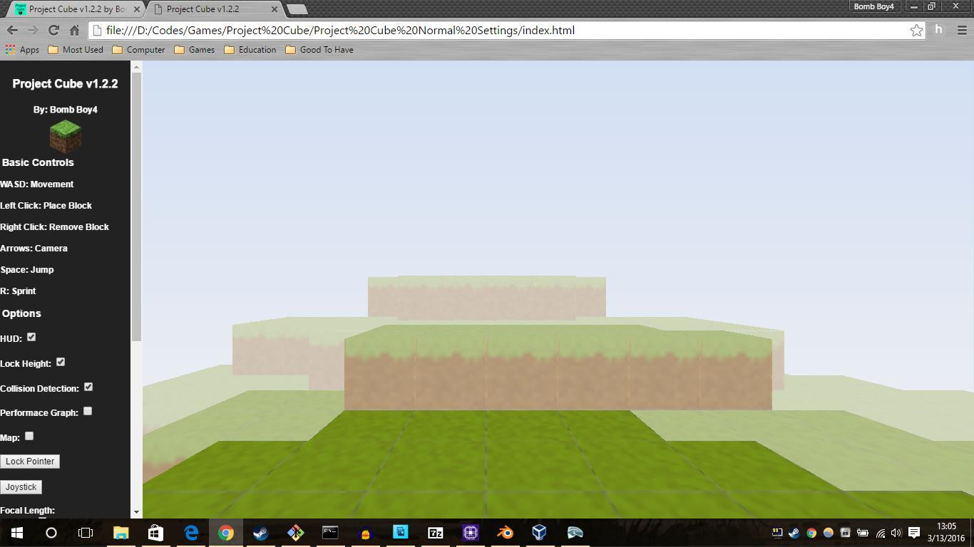 Project Cube V1.4.4 (itch) - кадр 1