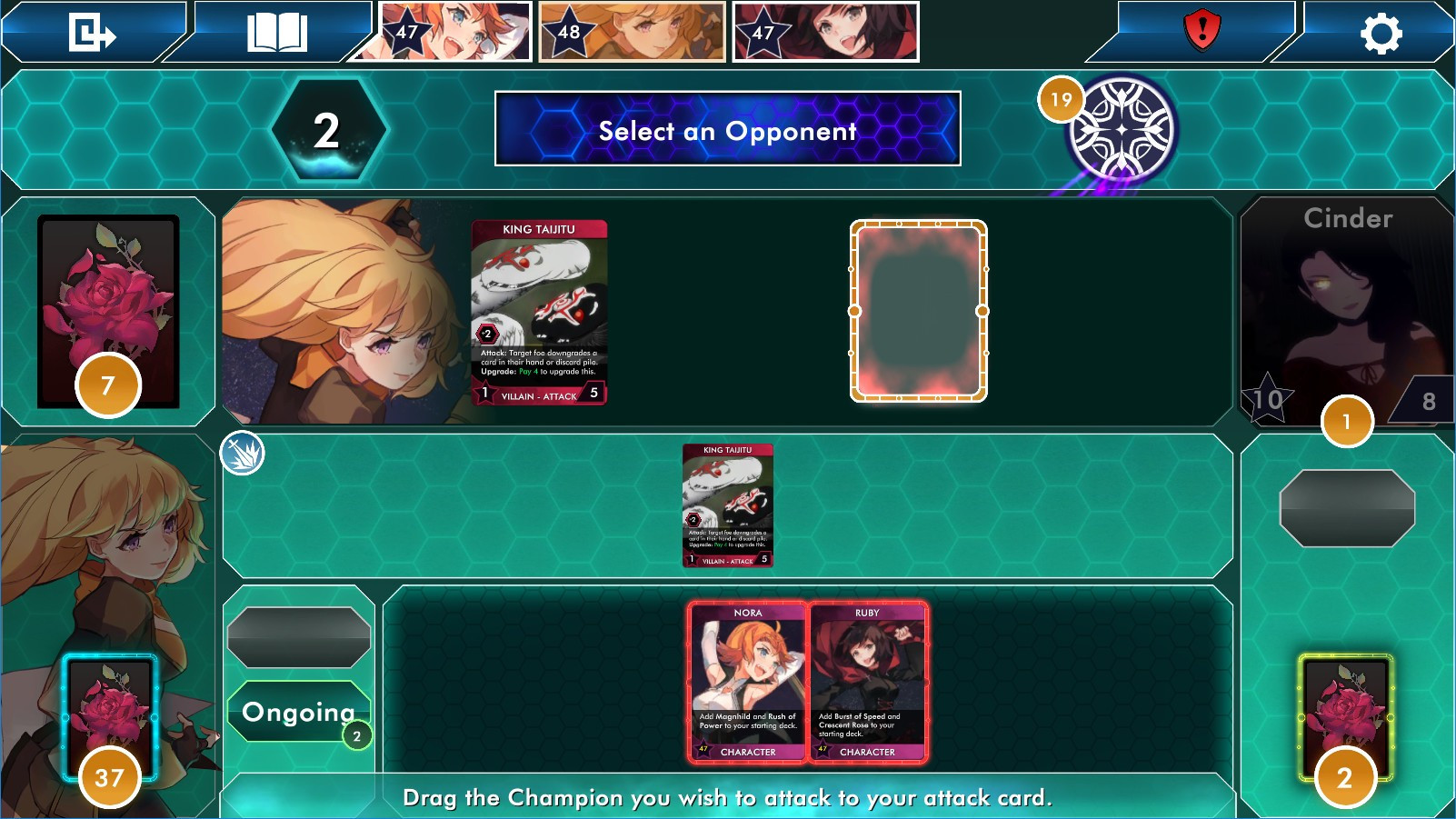 RWBY Deckbuilding Game - кадр 1