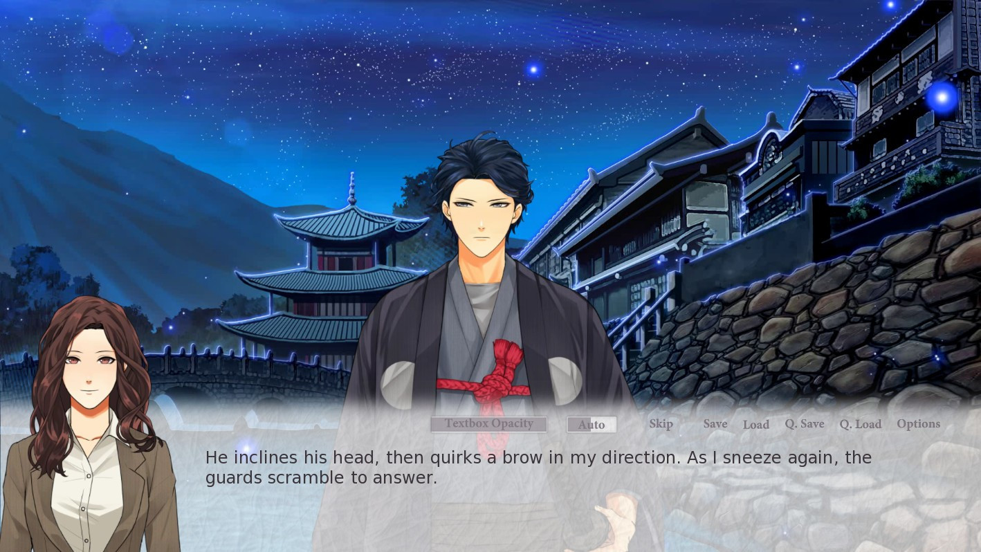 Wishes In Pen: Chrysanthemums in August - Otome Visual Novel - кадр 2