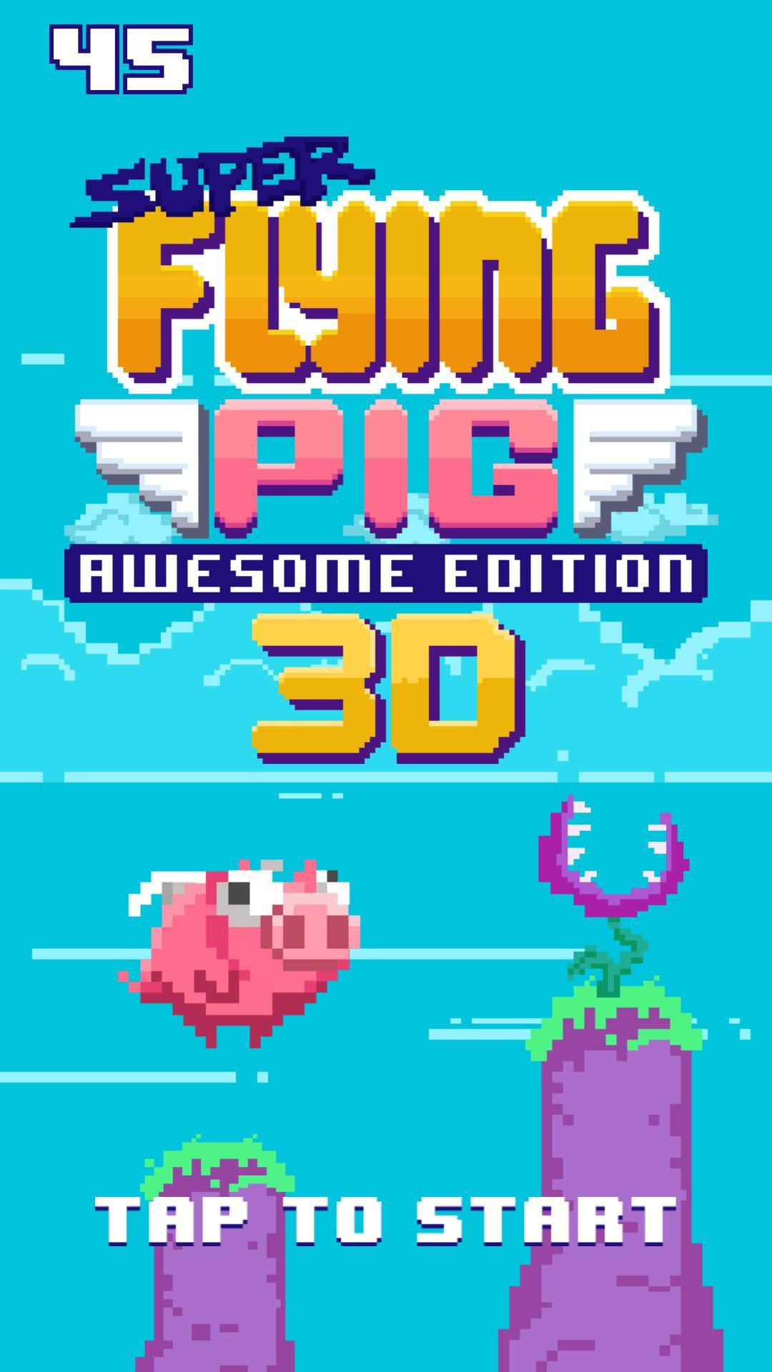 Super Flying Pig Awesome Edition 3D (itch) - кадр 2