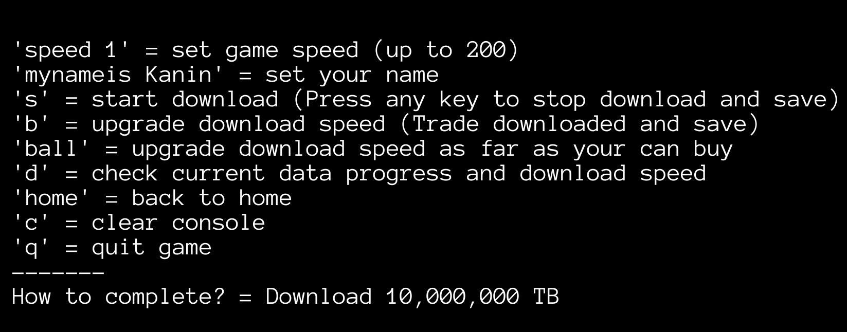 Time Waste Text (itch) - кадр 1