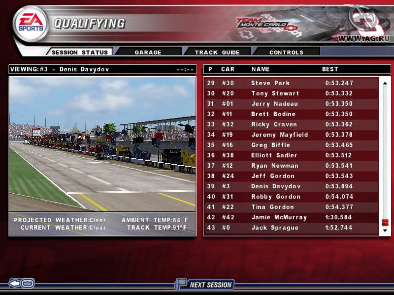 NASCAR Thunder 2004 - кадр 3