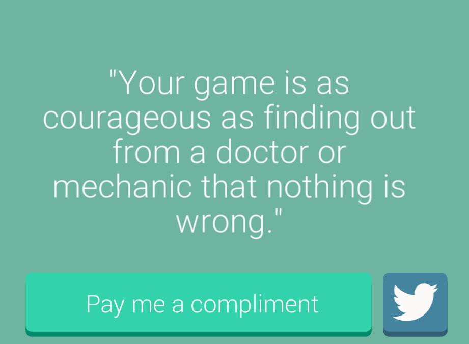 Compliments (itch) - кадр 1