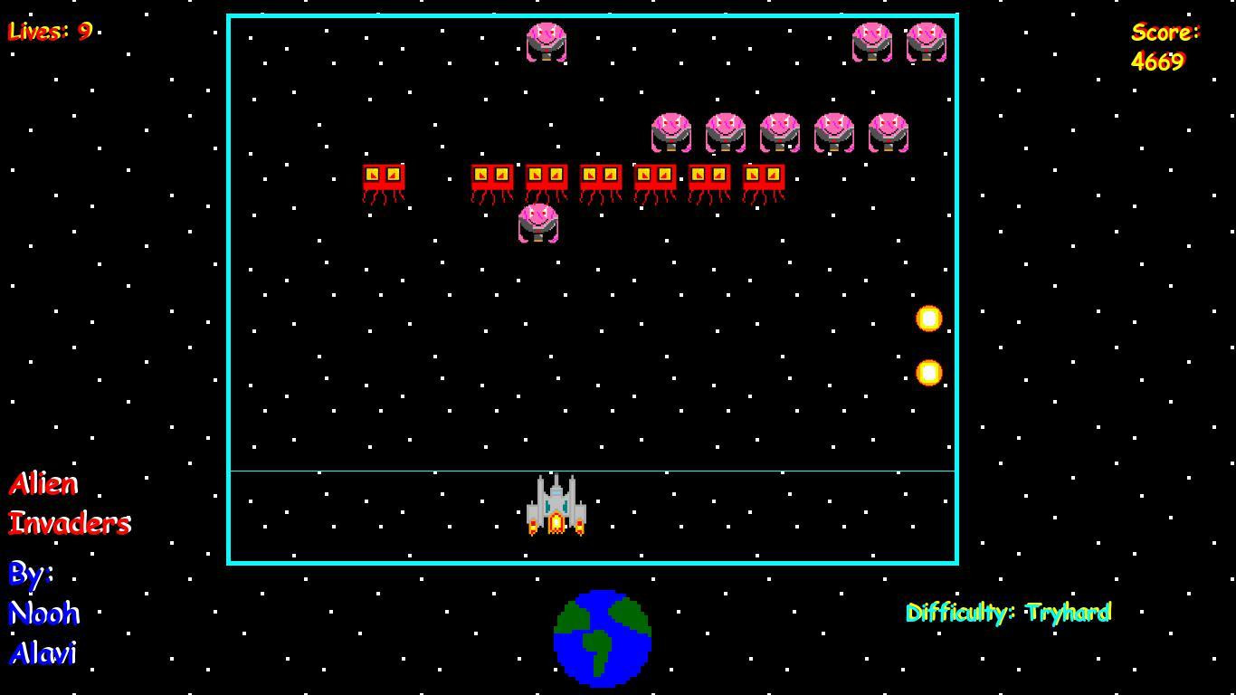 Alien Invaders (itch) (Nooh Alavi) - кадр 1