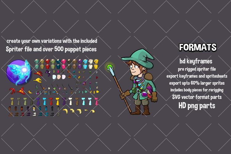 Mega mage pack (itch) - кадр 1