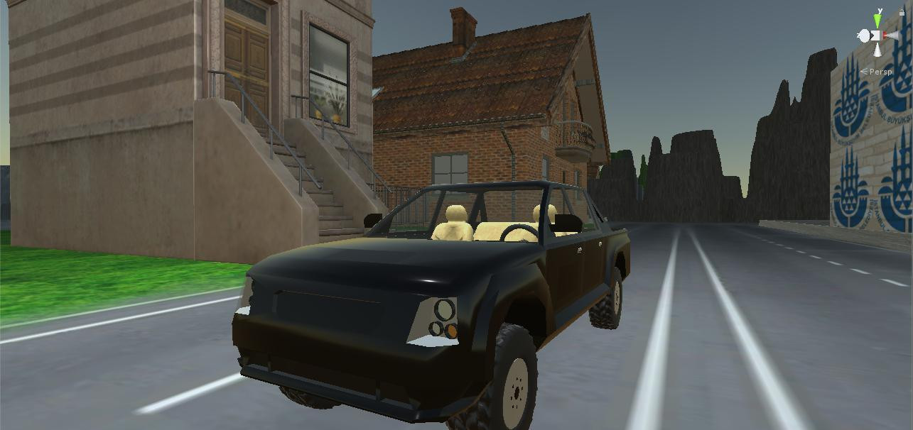 Car Driving Simulation (itch) - кадр 3