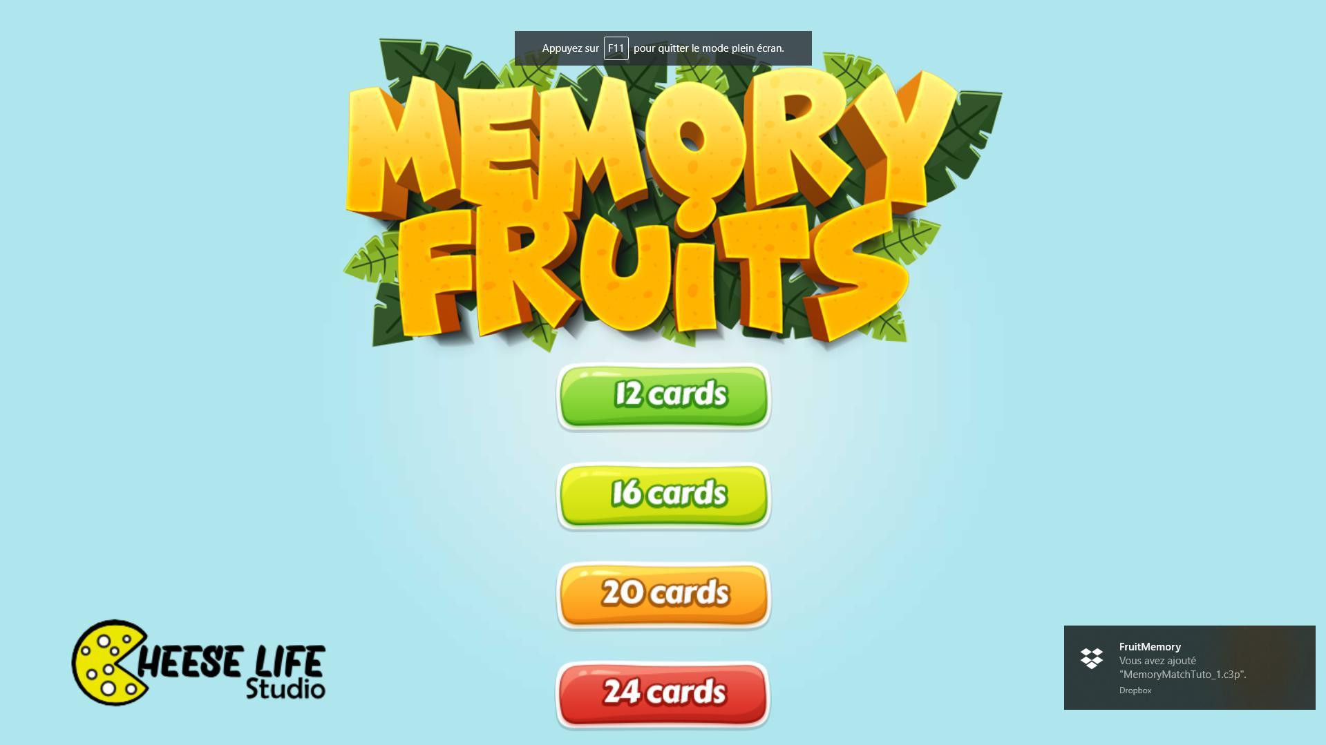 Memory Fruits (itch) - кадр 1